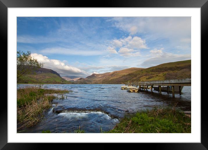 Llyn Nantlle Framed Mounted Print by Rory Trappe