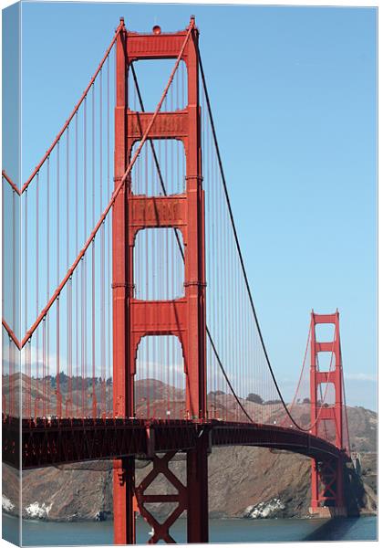Golden Gate Bridge Canvas Print by Gavin Liddle