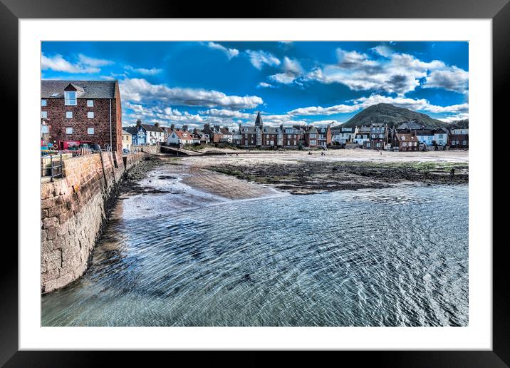 North Berwick Framed Mounted Print by Valerie Paterson