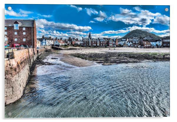 North Berwick Acrylic by Valerie Paterson