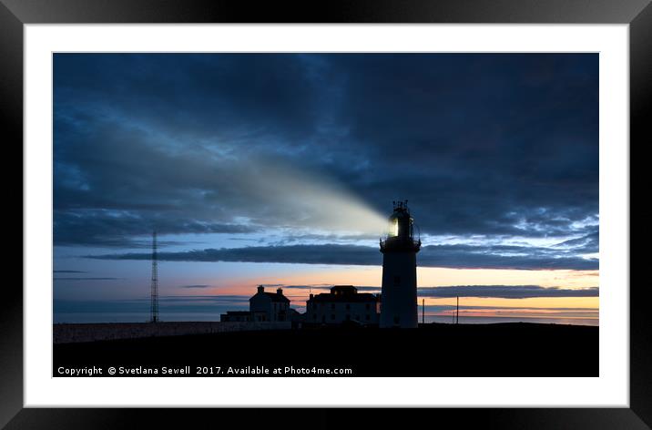 Loophead Lighthouse Framed Mounted Print by Svetlana Sewell