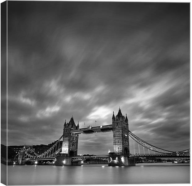 Tower Bridge - London Canvas Print by Sebastian Wuttke