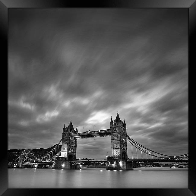 Tower Bridge - London Framed Print by Sebastian Wuttke