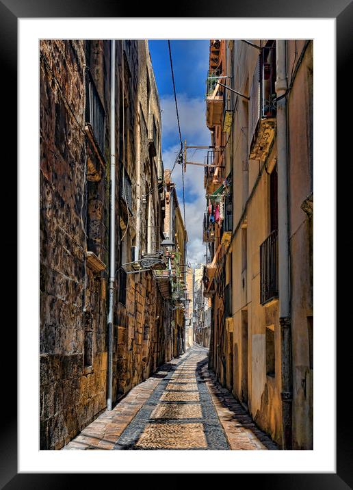 Spain, Tarragona,  Framed Mounted Print by Alexander Ov