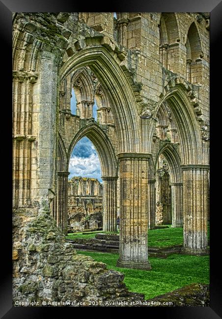 ARCHWAY TO HEAVEN Framed Print by Angela Wallace