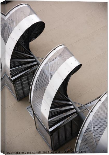 Stairway to Heaven Canvas Print by Dave Carroll