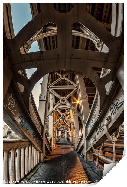 High Level Bridge  Print by Ray Pritchard