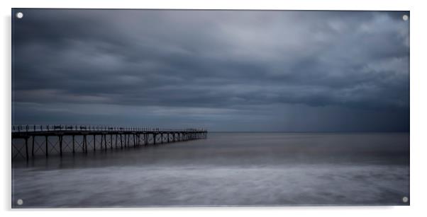 Saltburn Pier Acrylic by David Oxtaby  ARPS