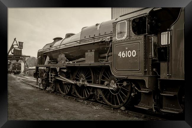 46100 'The Royal Scot' Framed Print by David Oxtaby  ARPS