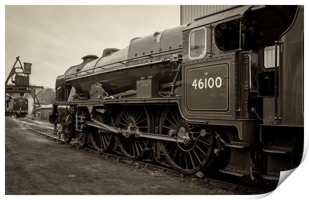 46100 'The Royal Scot' Print by David Oxtaby  ARPS