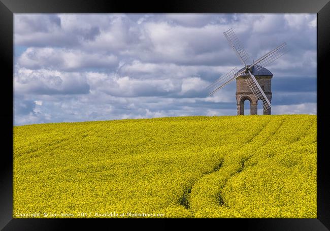 Chesterton Windmill in Warwickshire Framed Print by Jon Jones