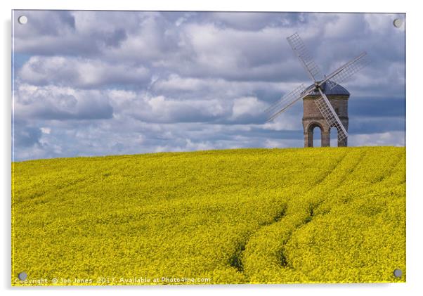 Chesterton Windmill in Warwickshire Acrylic by Jon Jones