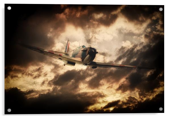 The Mk.I Spitfire Acrylic by J Biggadike