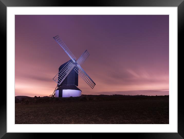 Windmill Framed Mounted Print by Rob Camp