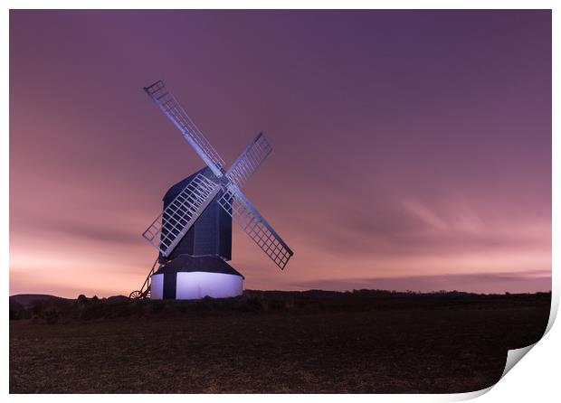 Windmill Print by Rob Camp