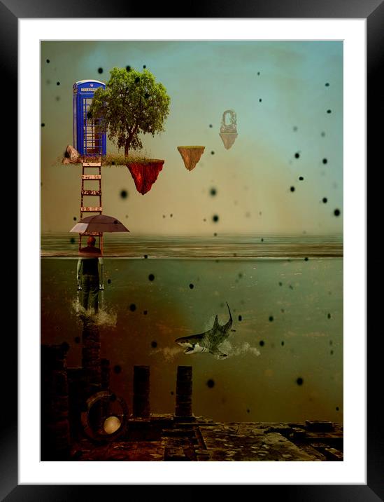 Day Tripper Framed Mounted Print by Kim Slater