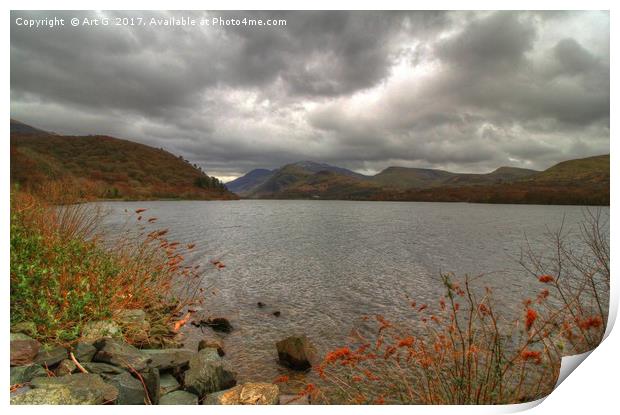 Mount Snowdon Print by Art G