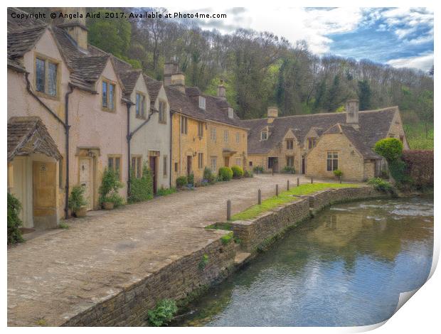 Castle Combe. Print by Angela Aird