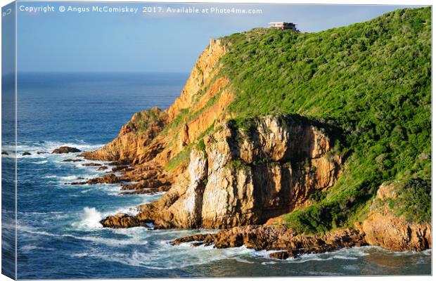 The Heads at Knysna South Africa Canvas Print by Angus McComiskey