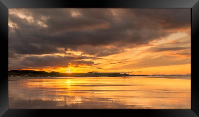 Golden beach glory Framed Print by Naylor's Photography