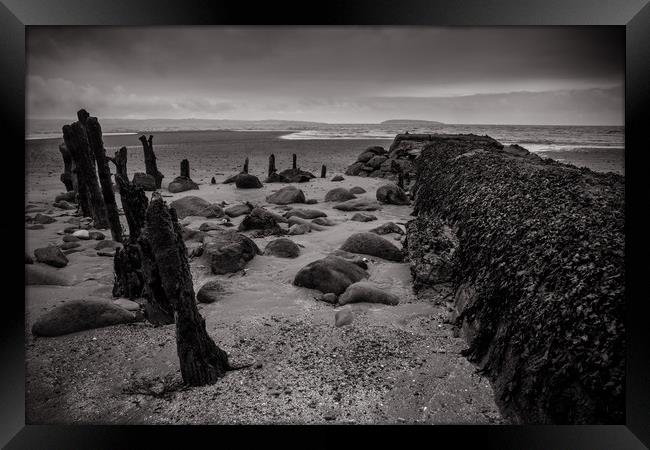 Time & Tide Framed Print by Sean Wareing