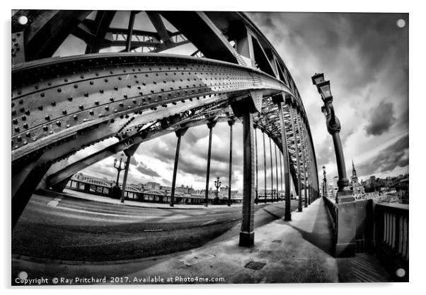 The Tyne Bridge Acrylic by Ray Pritchard