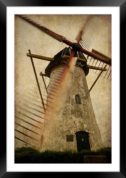Brassers Mill, Biggekerke (Netherlands) Framed Mounted Print by George Parapadakis