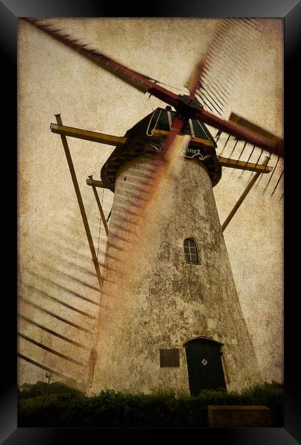 Brassers Mill, Biggekerke (Netherlands) Framed Print by George Parapadakis