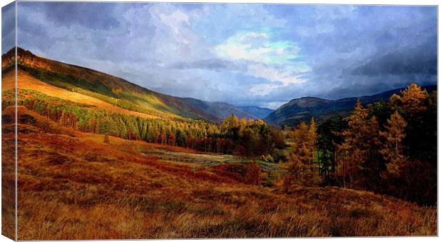 highlands fall  Canvas Print by dale rys (LP)