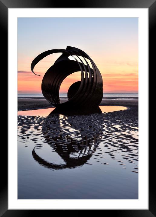 Sunset By The Shell Framed Mounted Print by Gary Kenyon