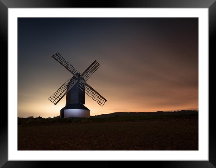 Windmill #2 Framed Mounted Print by Rob Camp