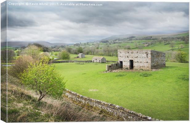 Yorkshire Dales Canvas Print by Kevin White