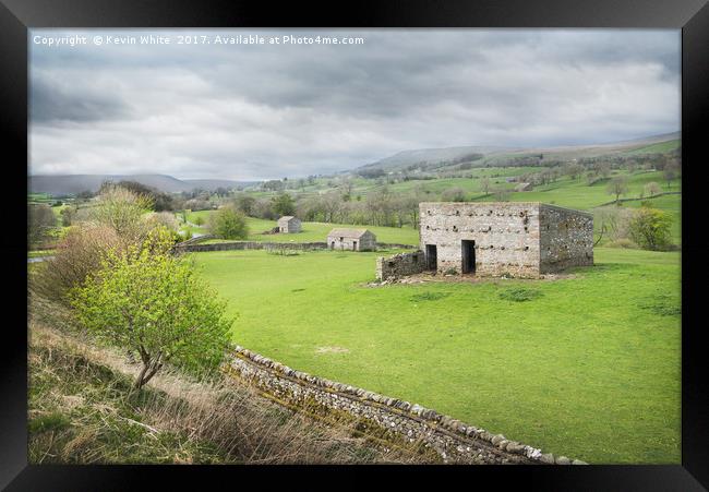 Yorkshire Dales Framed Print by Kevin White