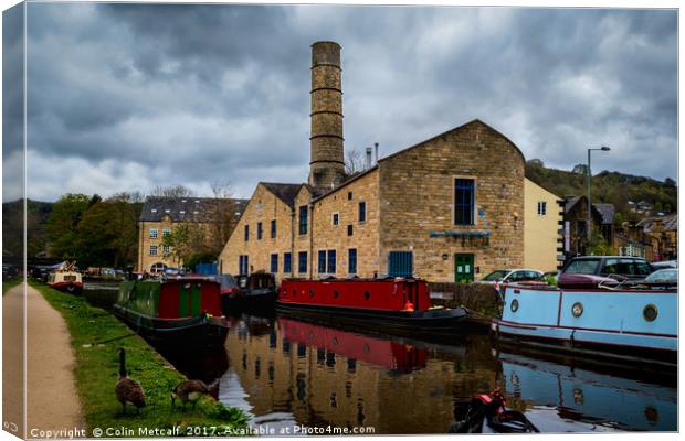 Crossley Mill Canvas Print by Colin Metcalf