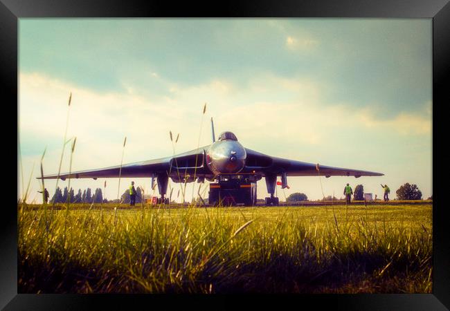 Vulcan XL426 Framed Print by J Biggadike