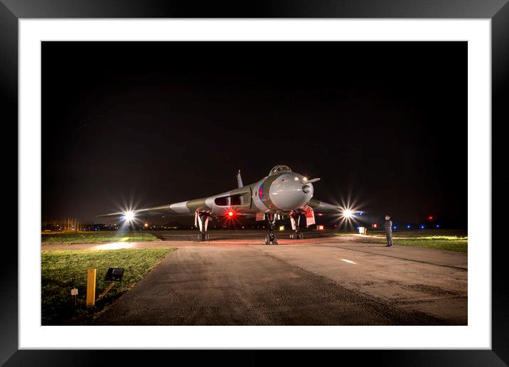 Vulcan Taxi Framed Mounted Print by J Biggadike