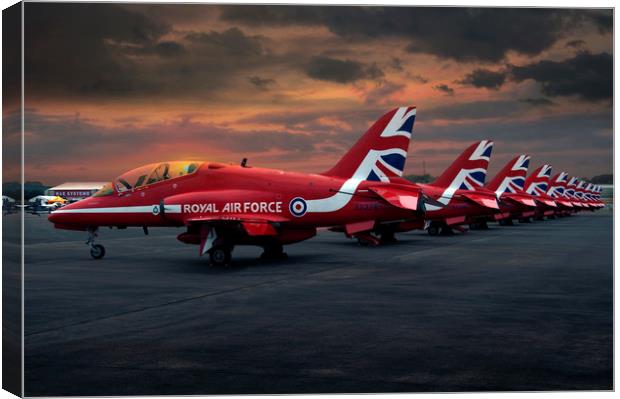 Red 10 Canvas Print by Jason Green