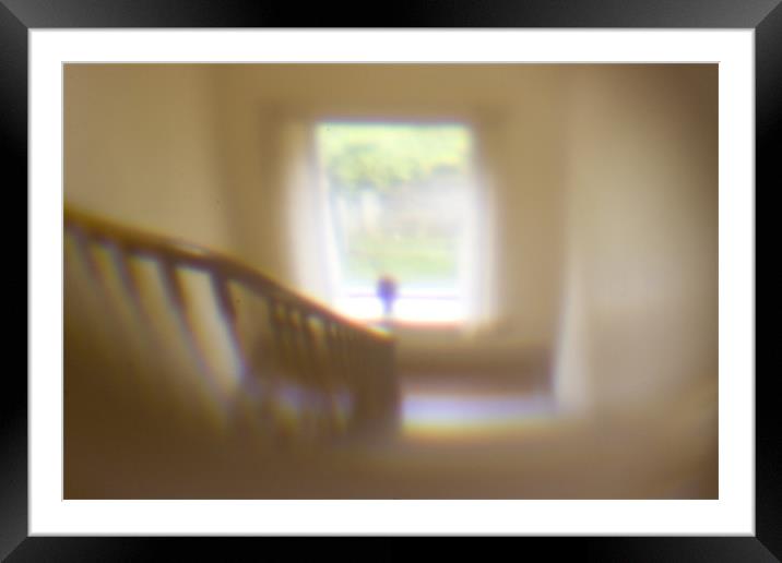 Through the peephole Framed Mounted Print by Gabor Pozsgai