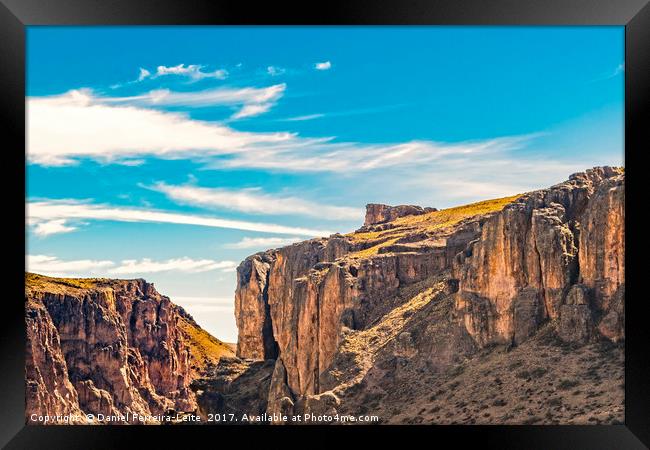 Cueva de las Manos, Patagonia, Argentina Framed Print by Daniel Ferreira-Leite