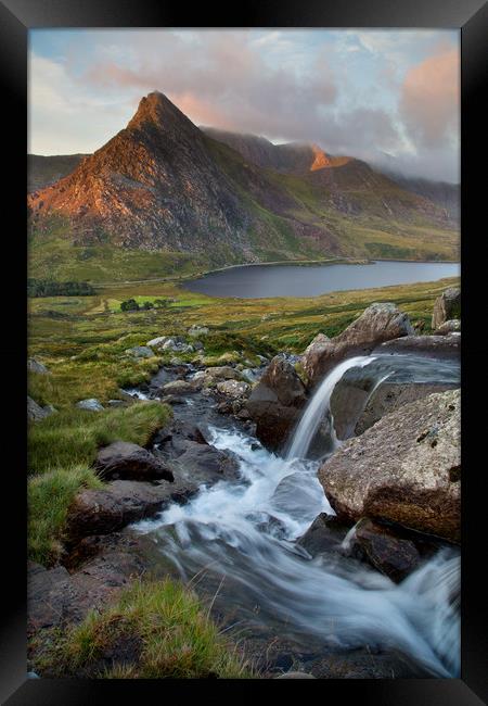 Tryfan Framed Print by Rory Trappe