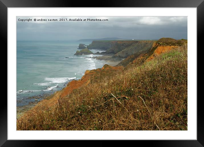 I CAN SEE FOR MILES Framed Mounted Print by andrew saxton