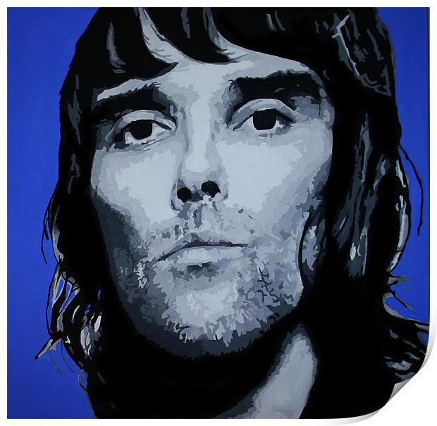 Ian Brown - The Stone Roses Print by Toon Photography
