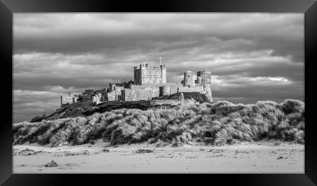 Strikingly Beautiful Bamburgh Castle Framed Print by Naylor's Photography