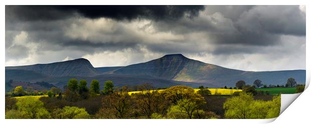 Brecon Beacons Print by Andrew Richards