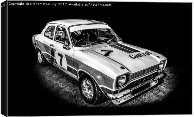 Castrol GTX Sports Canvas Print by Graham Beerling