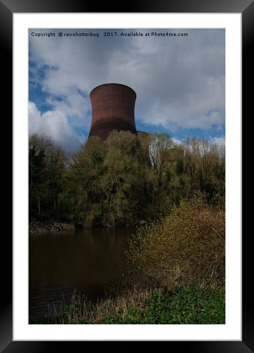 Ironbridge Cooling Towers Framed Mounted Print by rawshutterbug 