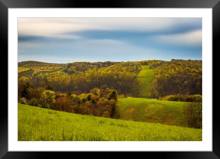 Peace In The Valley Framed Mounted Print by Sarah Ball