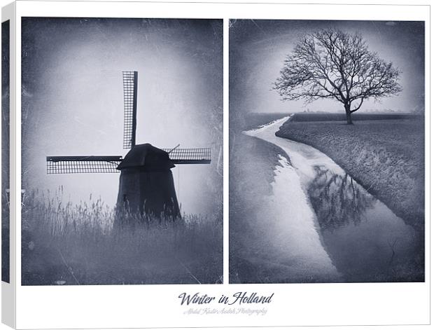 Winter in Holland Canvas Print by Abdul Kadir Audah
