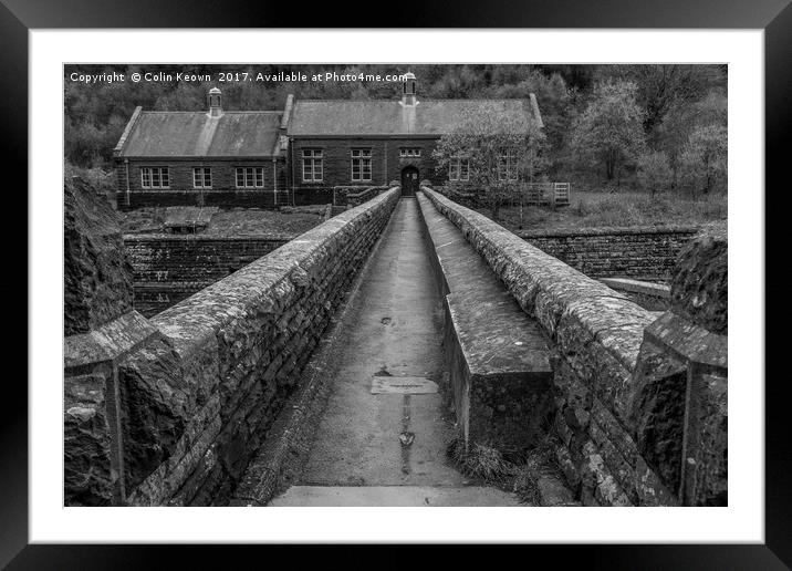 Elan Valley, Caban Coch Framed Mounted Print by Colin Keown