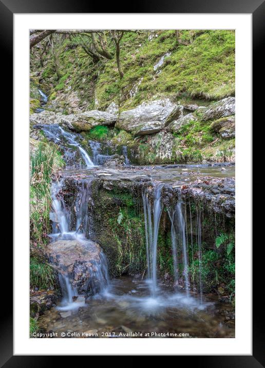 Elan Valley, Caban-Coch Framed Mounted Print by Colin Keown